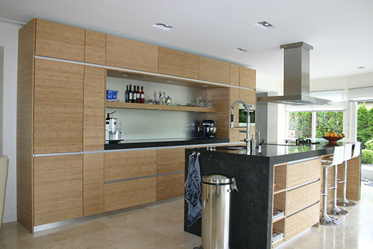 Bamboe keuken